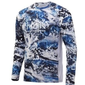 HUK Short vented long shirt